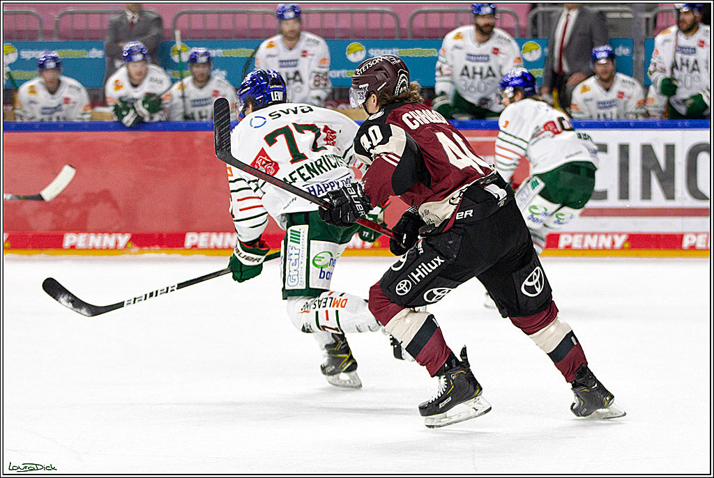 PENNY DEL;  Koelner Haie - Augsburger Panther; Koeln, 05.04.2021